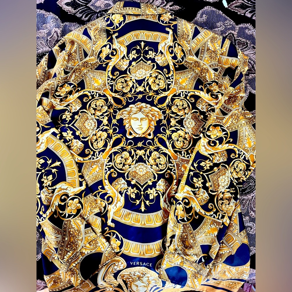Versace 35th anniversary silk shirt